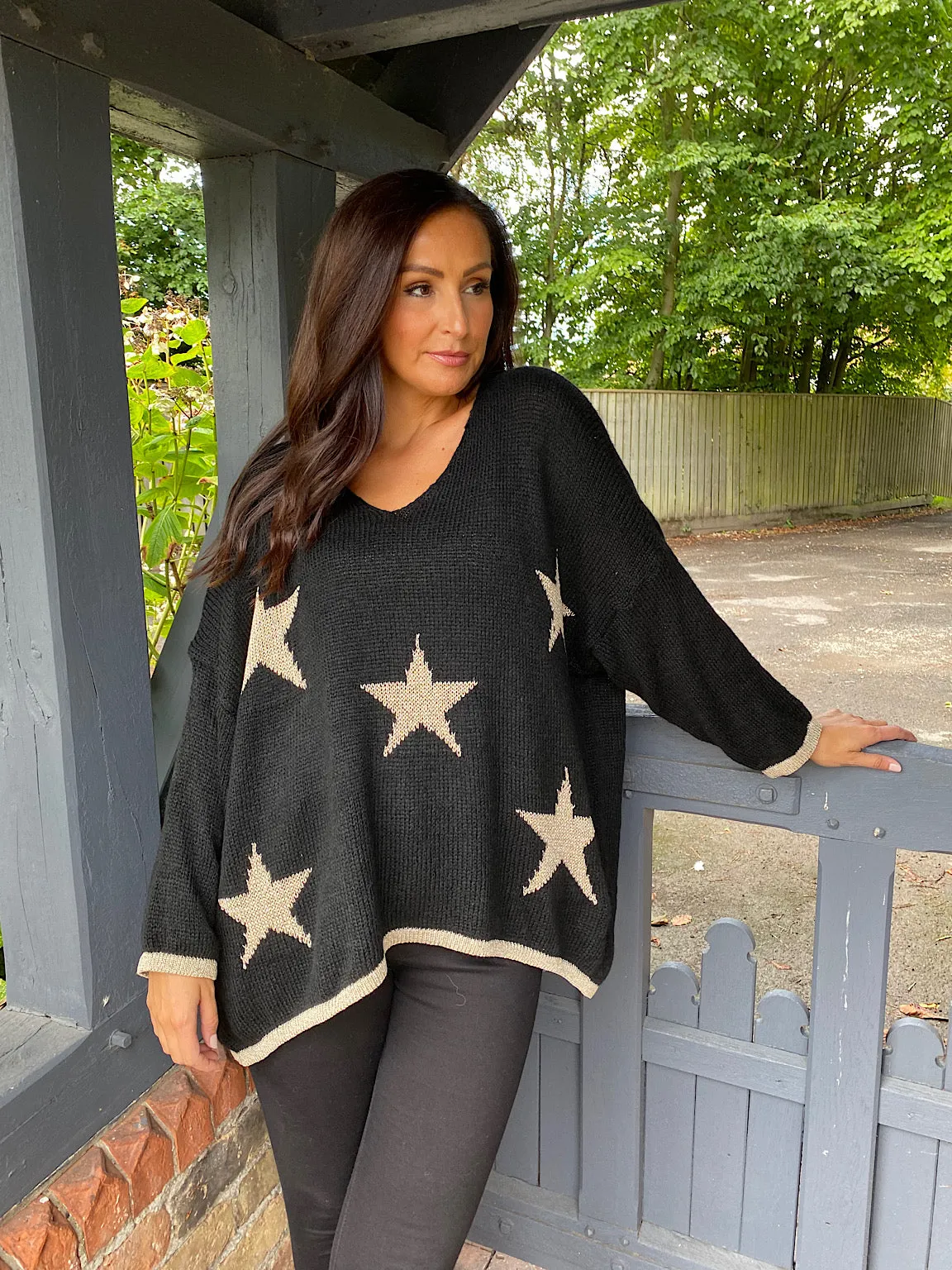 Star Knit Jumper Effie