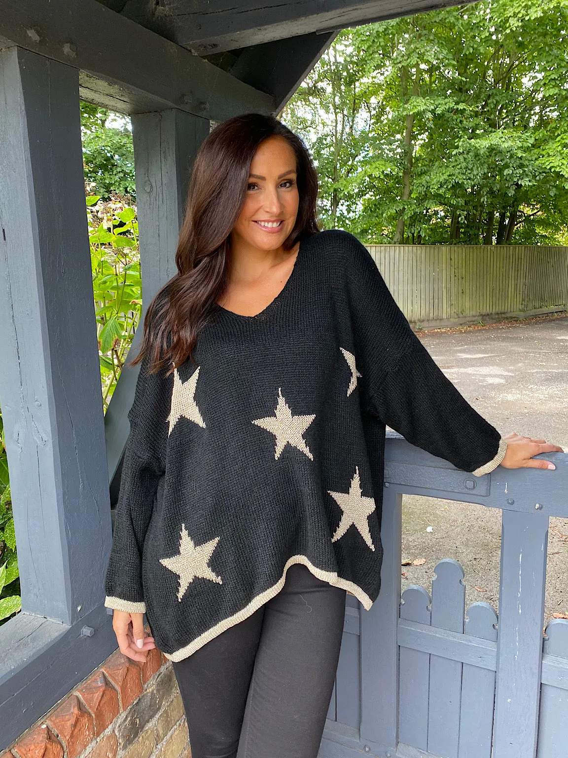 Star Knit Jumper Effie