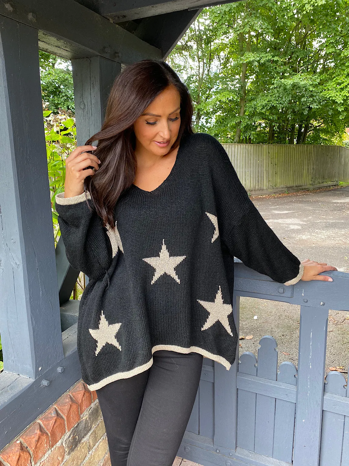 Star Knit Jumper Effie