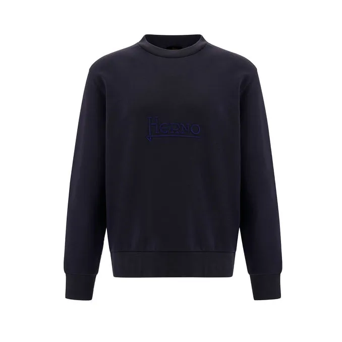 SWEATSHIRT PORTALOGO Man Blue 