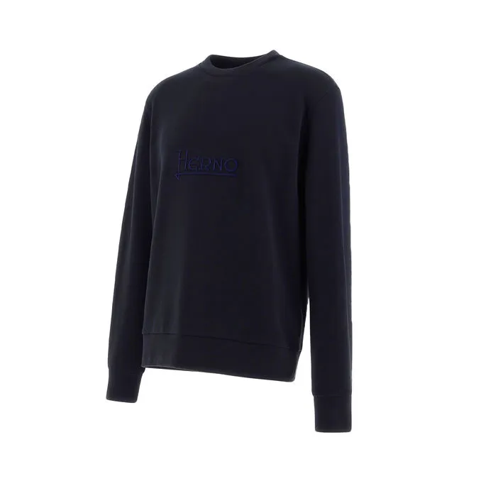 SWEATSHIRT PORTALOGO Man Blue 