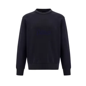 SWEATSHIRT PORTALOGO Man Blue 