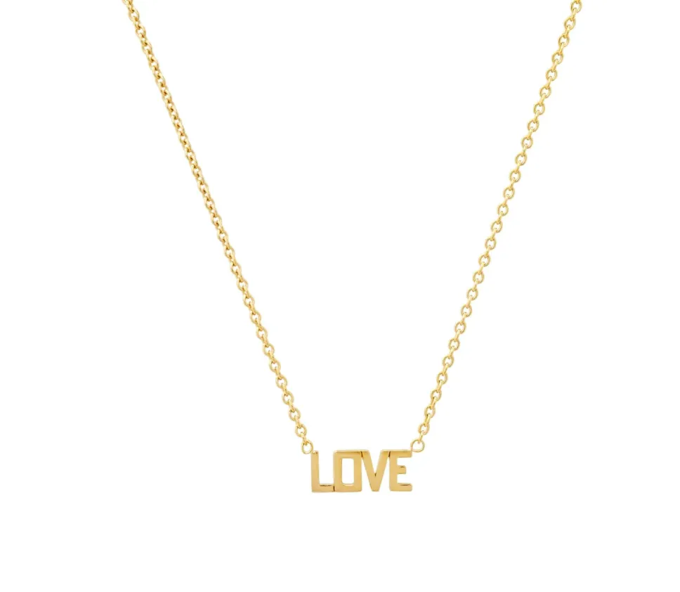 TAI GOLD VERMEIL LOVE NECKLACE