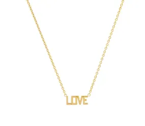 TAI GOLD VERMEIL LOVE NECKLACE