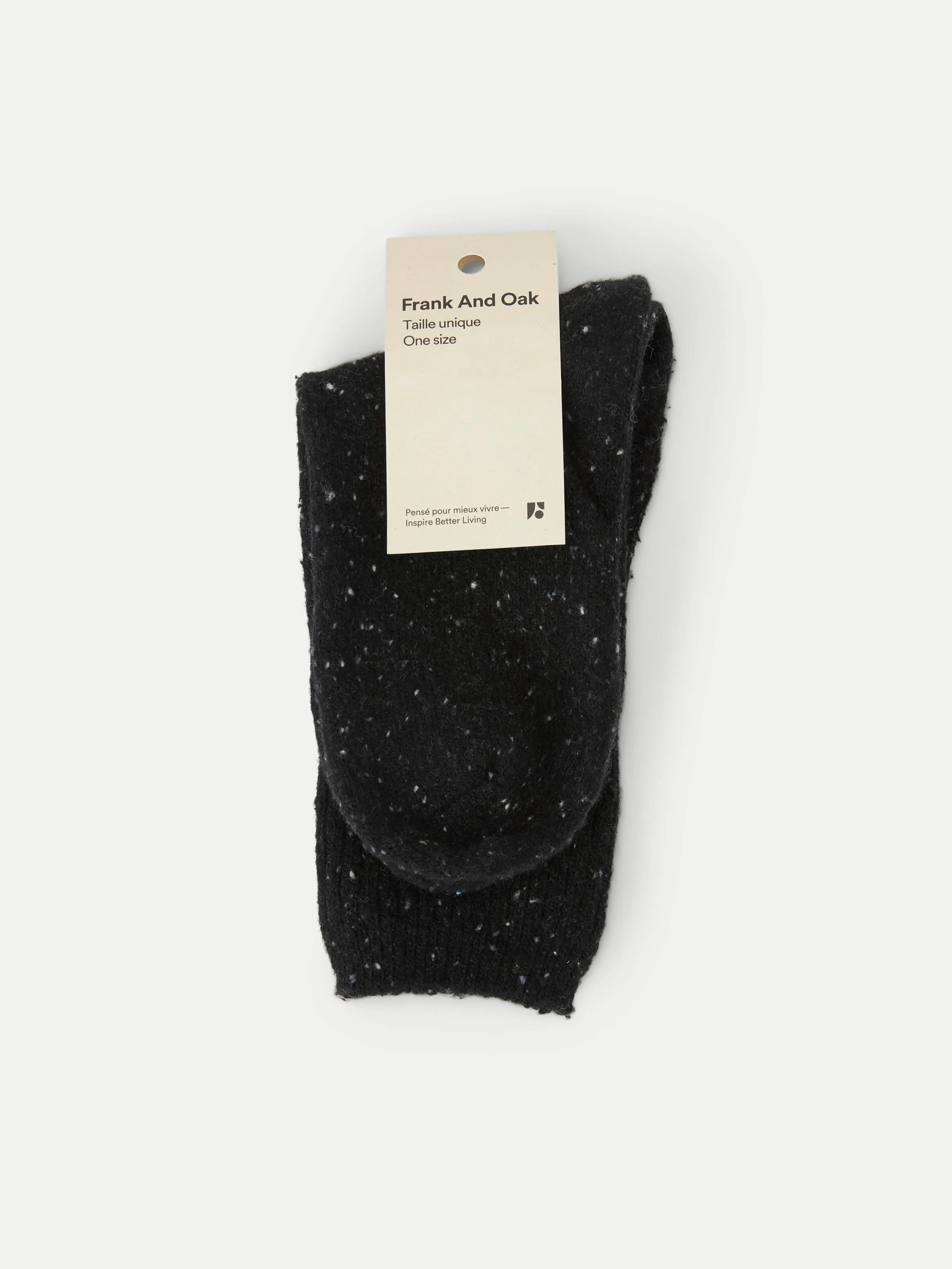 The Donegal Winter Socks in Black