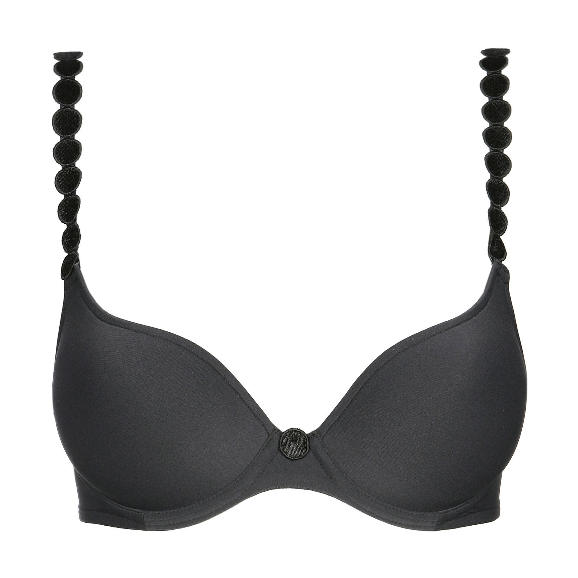 Tom Heart Shape Bra | Black