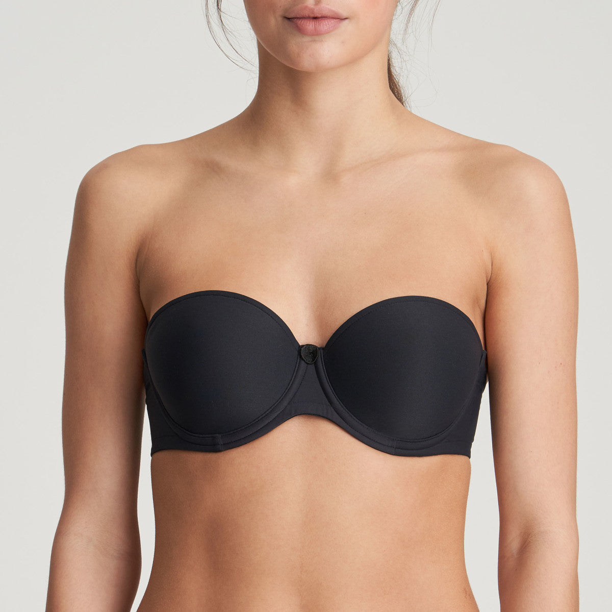 Tom Strapless Bra | Charcoal