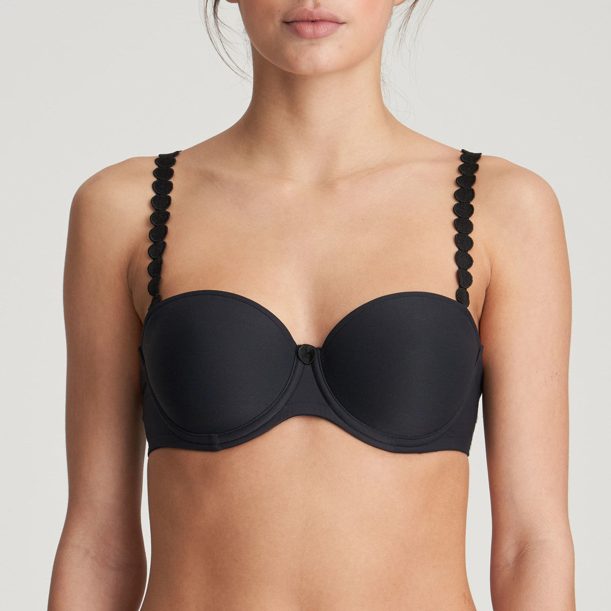 Tom Strapless Bra | Charcoal