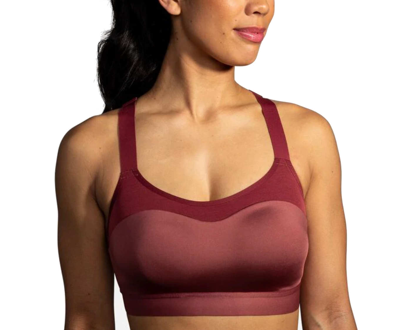 W Brooks Dare Racerback Run Bra, C