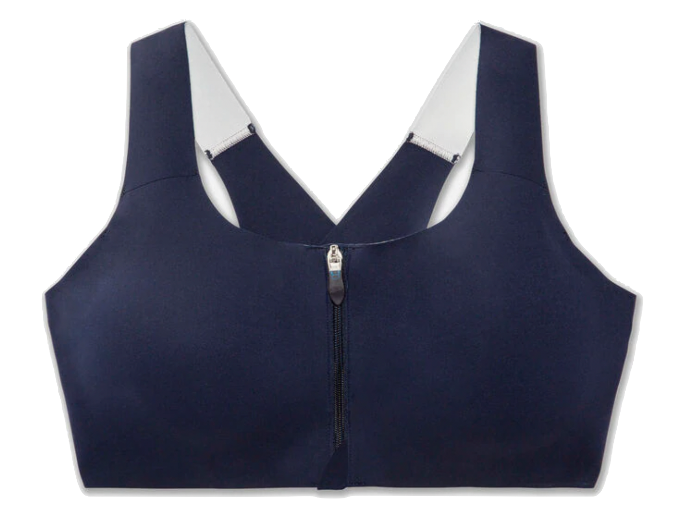 W Brooks Dare Zip Run Bra, DD/E