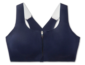 W Brooks Dare Zip Run Bra, DD/E