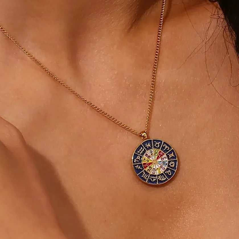 Zodiac Pendant Necklace